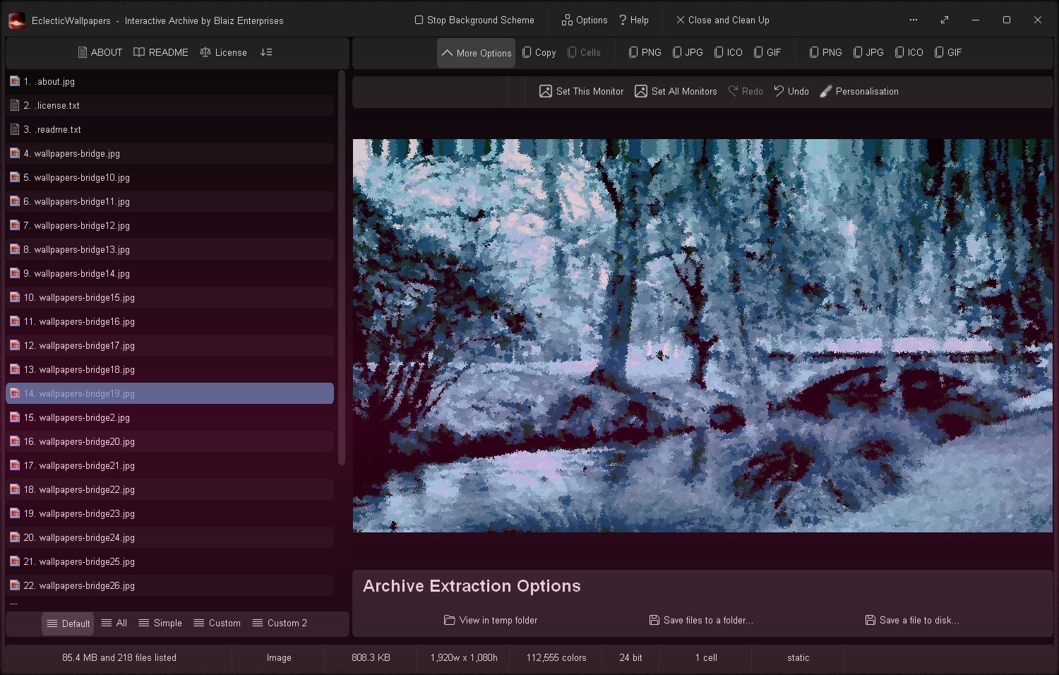Viewing an image in the archive
Click to view image full size in a new tab