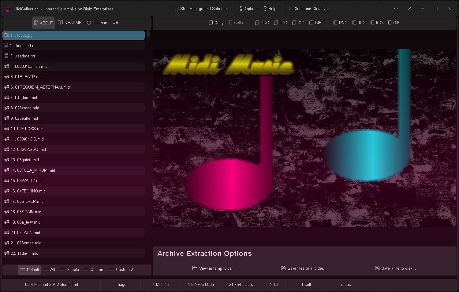 List of midi files in the archive
Click to view image full size in a new tab